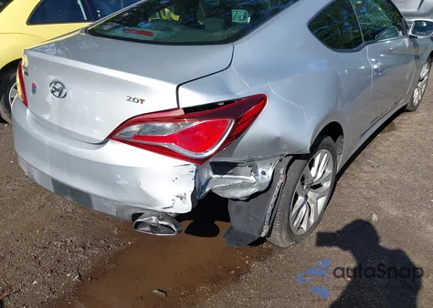 2014 Hyundai Genesis 2.0T from USA, damaged, VIN KMHHT6KD1EU118163